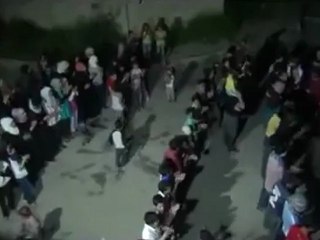 فري برس مسائية درعا حي القصور بدرعا 17 4 2012 Daraa