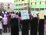 فري برس درعا السبيل مظاهرة نصرة لحرائرنا 17 4 2012  Daraa