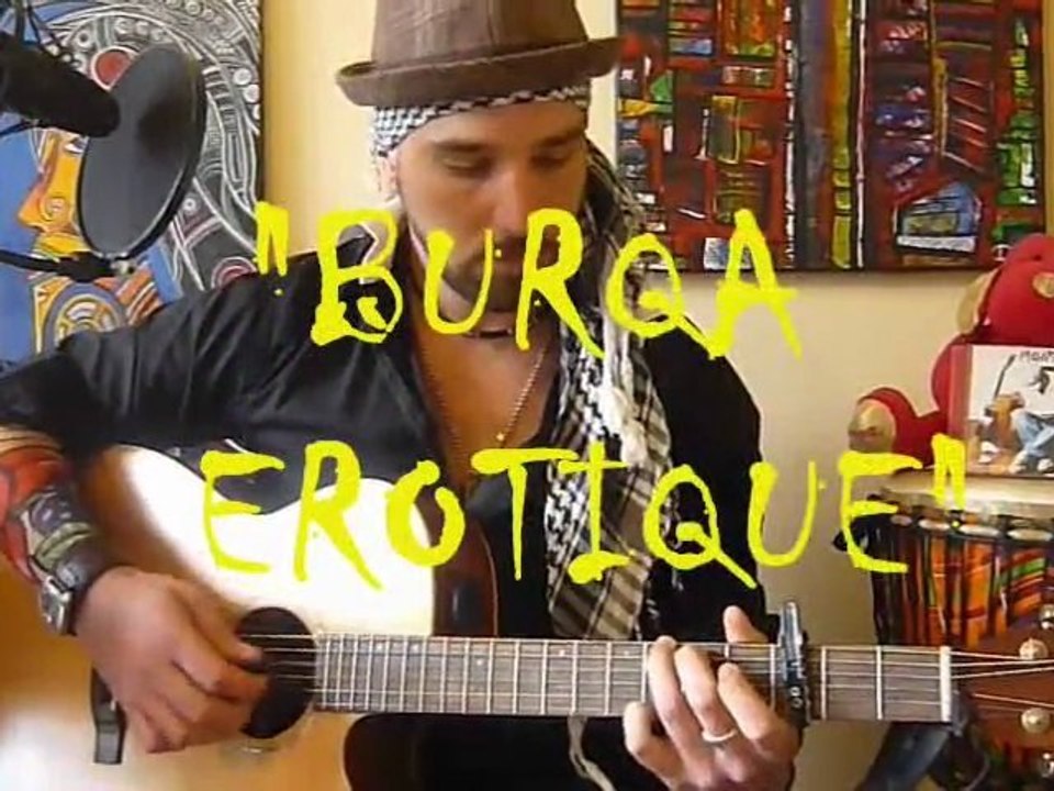 BURQA EROTIQUE - MONSIEUR DK - ( Chanson LIVE Officielle ) - Concert acoustique "CHEZ OIM"