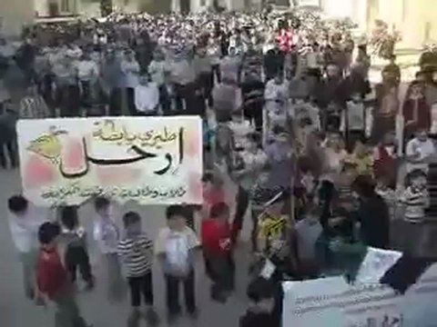 فري برس حلب تل رفعت احرار البلدة مظاهرة الثلاثاء 17 4 2012 جـ3 Aleppo