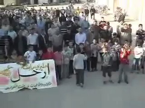 فري برس حلب تل رفعت احرار البلدة مظاهرة الثلاثاء 17 4 2012 جـ1 Aleppo