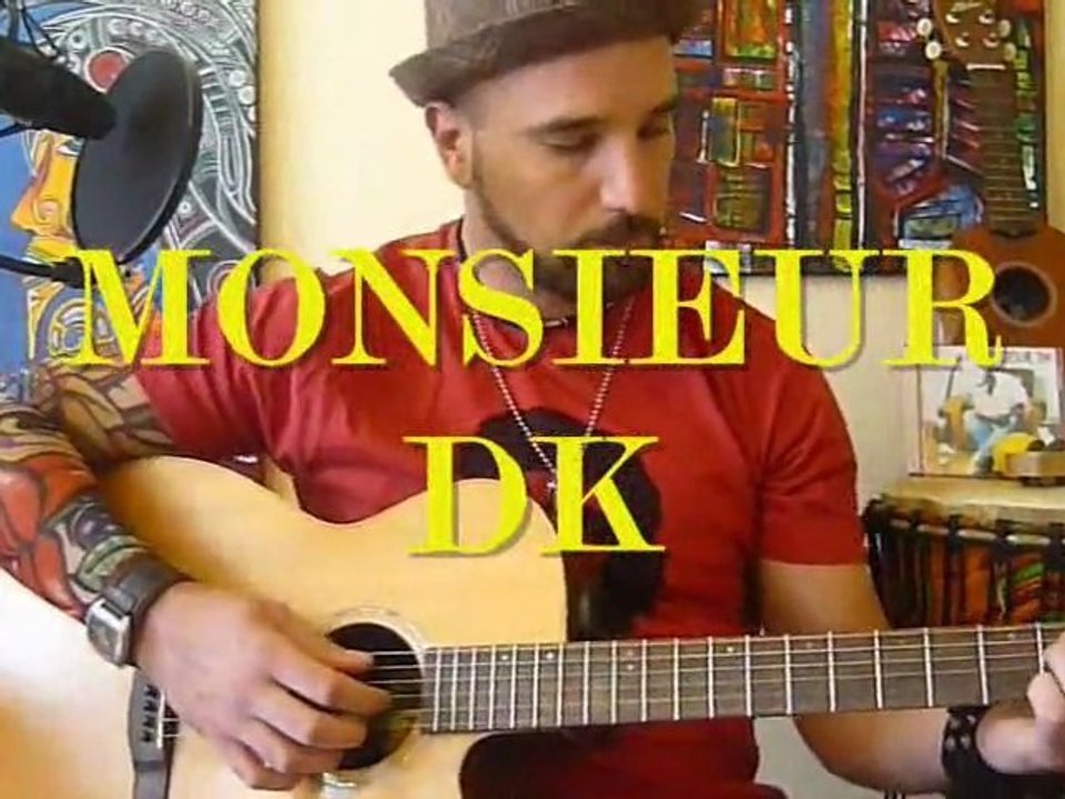 BIENVENUE EN FRANCE - MONSIEUR DK - ( Chanson LIVE Officielle ) - Concert acoustique "CHEZ OIM"