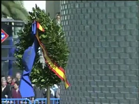 Sonsoles canta en el homenaje a las víctimas del 11-M