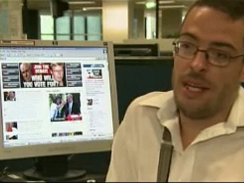 Internet latest weapon in Australia election - 23 Nov 07