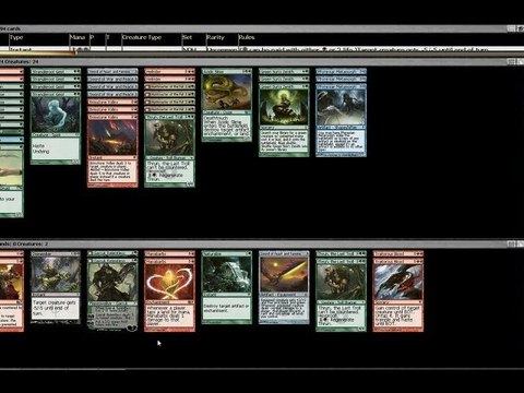 MTG - Standard - RG Aggro - Présentation du Deck