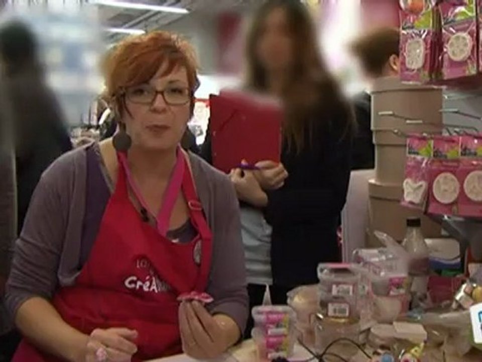 Sports Loisirs : Réaliser une barrette en porcelaine