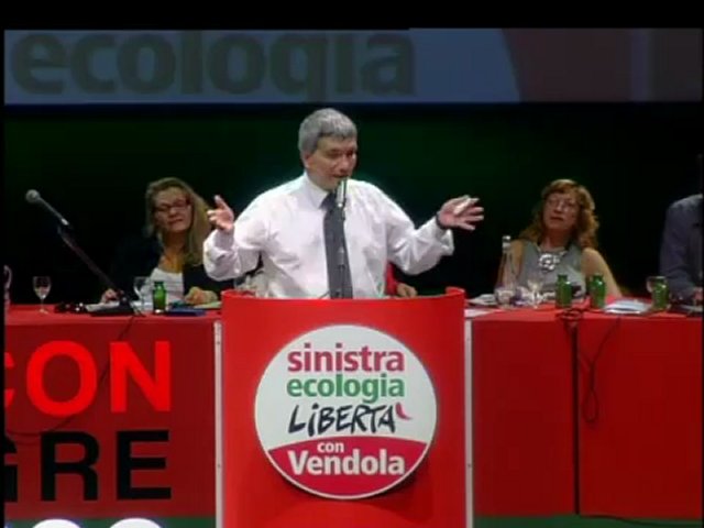 Video Firenze - Nichi Vendola sul governo tecnico
