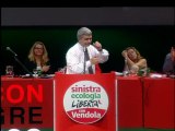 Firenze - Nichi Vendola sul ministro Tremonti