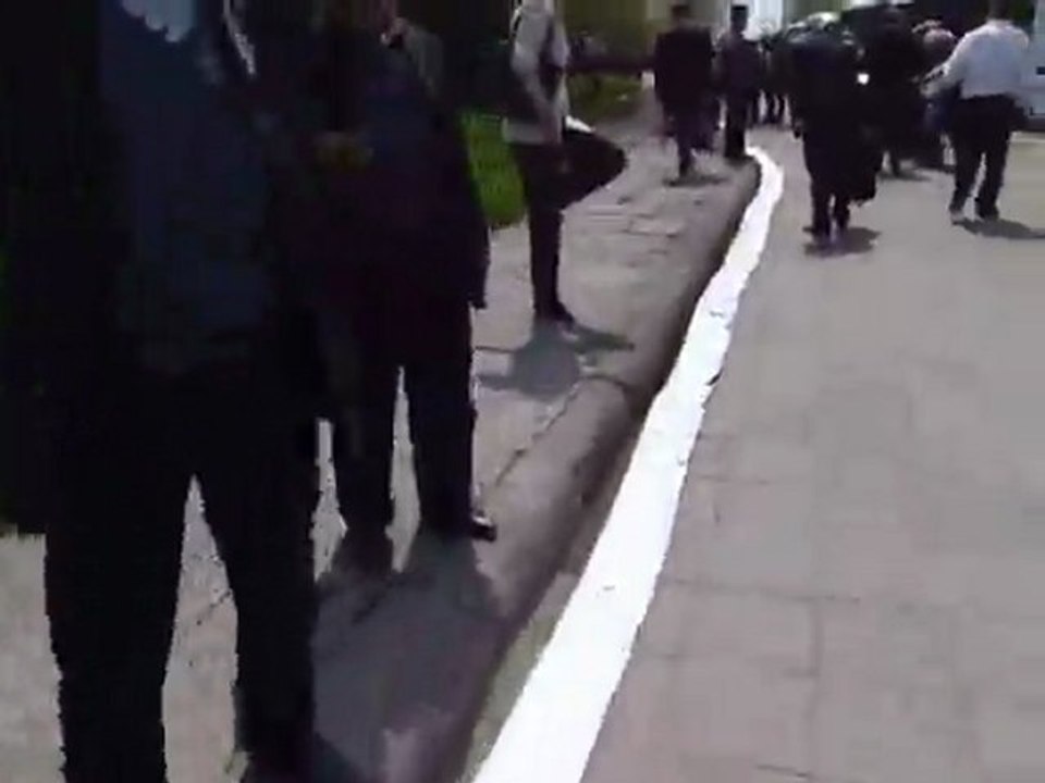 Afet yasasına karşı eylem