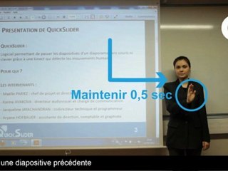 Vidéo tutoriel (diapositive précédente)