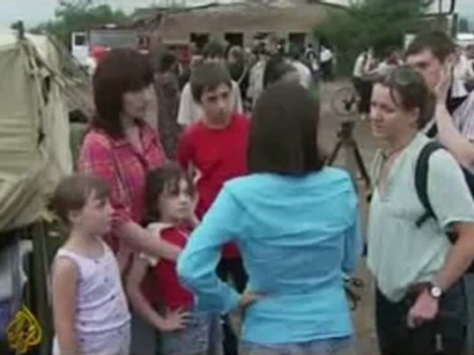 Thousands displaced by Russia-Georgia war -- 14 august 2008