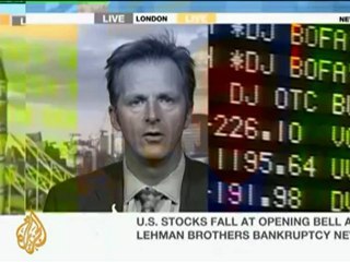 Recession fears amid economic turmoil - 15 Sep 08