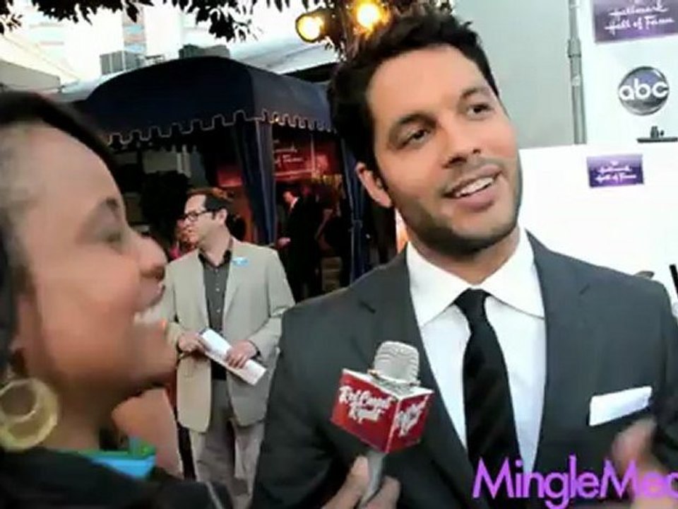 Rey Valentin Firelight Hallmark Hall of Fame Red Carpet