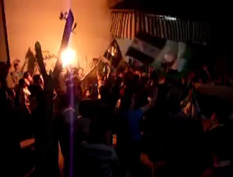 فري برس ريف دمشق داريا مسائية رائعة 18 4 2012 ج3 Damascus