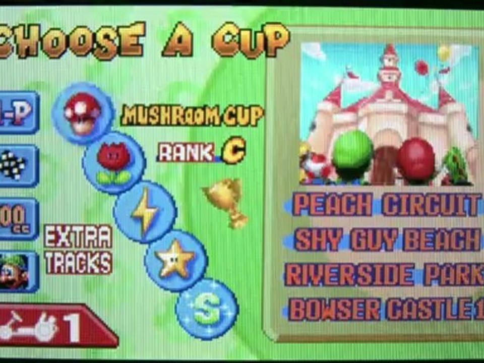 Classic Game Room - MARIO KART SUPER CIRCUIT for GBA review