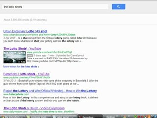 The Lotto Shots is Here!!