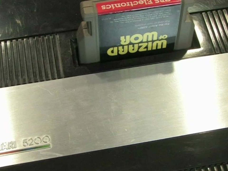 Classic Game Room - WIZARD OF WOR for Atari 5200 review