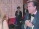 Madonna talks to Dick Clark after Winning Golden Globe for Best Actress in Evita
