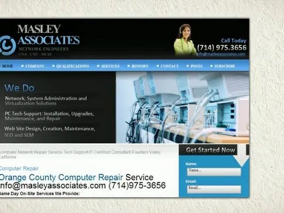 Irvine,Newport Beach,Fountain Valley,Orange County,California Computer Network Repair Service
