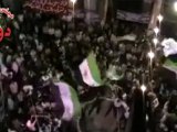 فري برس ريف دمشق دوماأغنية يلعن روحك أب حافظ في مظاهرة مسائية في دوما 18 4 2012 Damascus