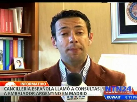 Expropiación de YPF: cancillería española llamó a consultas a embajador argentino en Madrid