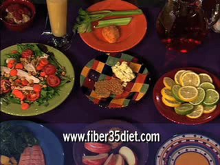 Brenda Watson's Fiber 35: Nature's Weight Loss Secret - Normal vs. Fiber 35 Meals