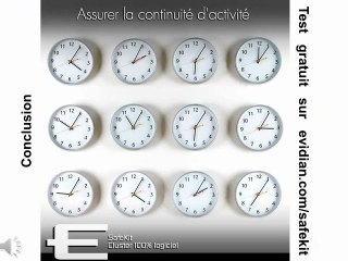 Séminaire (20 mn) : logiciel de haute disponibilité pour applications critiques