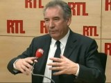 François Bayrou, candidat du MoDem à la Présidentielle, jeudi sur RTL : 