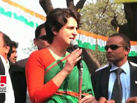 Priyanka Gandhi Vadra campaigns for Congress in Sultanpur, UP