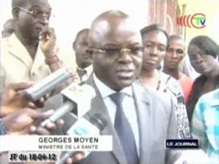 Le ministre de la santé fait la ronde des hôpitaux de Brazzaville