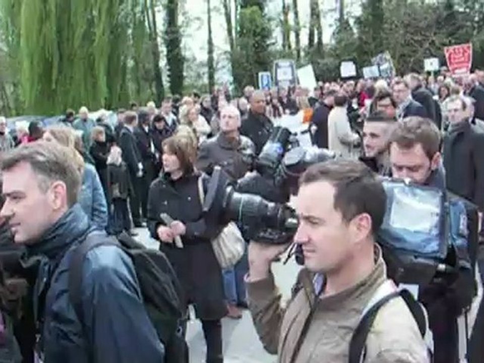 Montataire : François Hollande à la rencontre des salariés de Still-Saxby