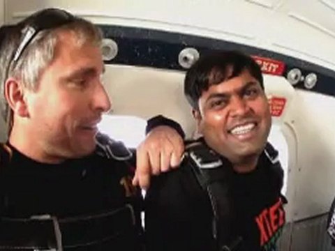 Manoj Skydiving at Skydive Dubai