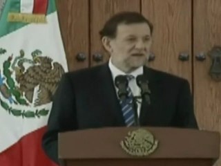 Download Video: Rajoy se refiere en su visita a México a las relaciones comerciales entre ambos países