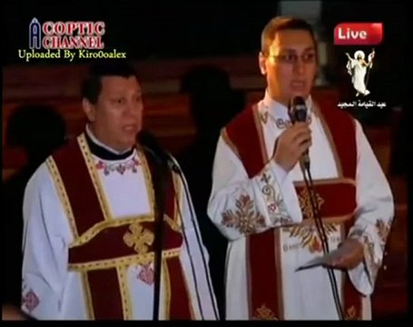Messe de Pâques 2012, Cathédrale du Caire (2/3) - Tamseleyet El Keyama