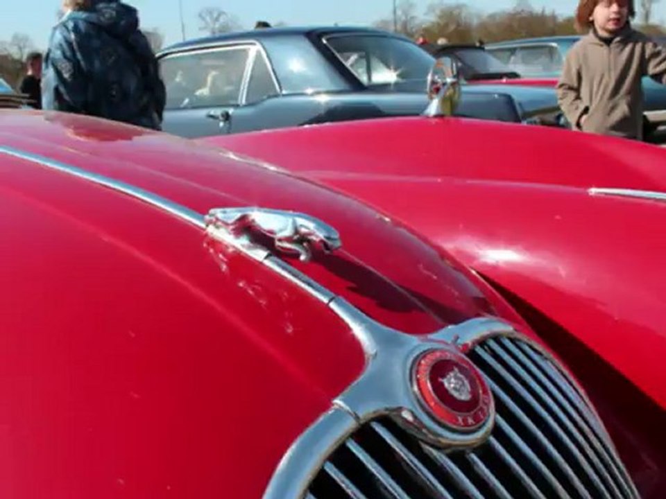 SALON RÉTRO AUTOMOBILE VINCENNES 2012 ROLLS DELAGE JAGUAR