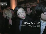 Front Row at Hexa by Kuho Fall 2012 - Paris FW | FashionTV