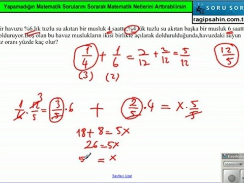 kpss karışık matematik soruları (formülsüz çözüm)