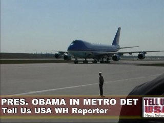 Obama Visits Metro Detroit