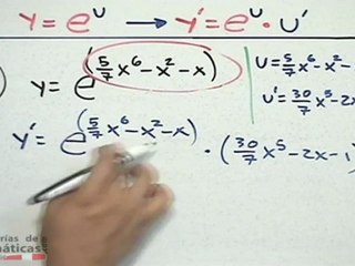 Derivar una función ¨ exponencial ¨ - HD