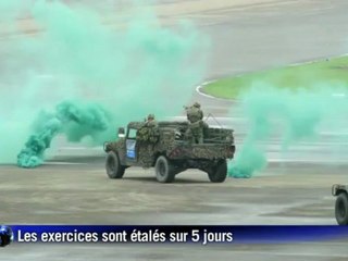 Taïwan simule une invasion chinoise lors d'un exercice militaire