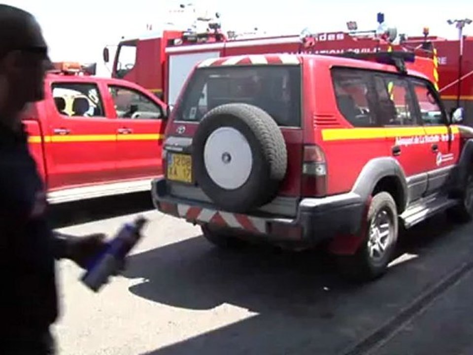 Des pompiers pour protéger l'aéroport de la Rochelle-Ré