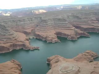 survol du lac powell aout 2011