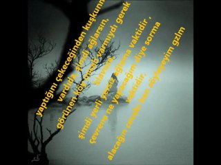 işte böyle gideceksin salına salına, ardına baka baka,