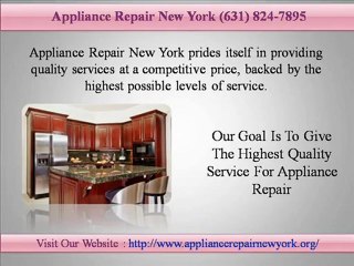Appliance Repair New York