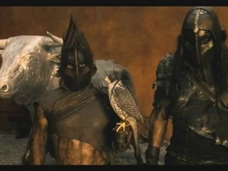 Immortals - Mondragon ed il sorvegliante delle bestie informano Iperione