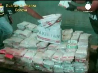 Seven tonnes of hashish discovered in Italy drug bust