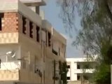فري برس درعا المحطة طريق السد  اطلاق نار كثيف 19 4 2012 ج2 Daraa