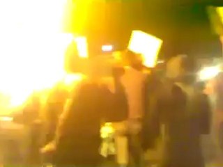 فري برس حلب مظاهرة مسائية في حي الأشرفية 18 4 2012 Aleppo