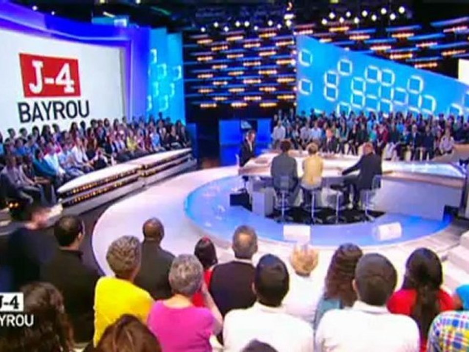 François Bayrou, invité du Grand Journal de Canal+ - 180412