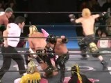 04. Kotoge, Spider Jr & Mihara vs Kuuga, HAYATA & Tadasuke - (OSAKA 03/25/12)
